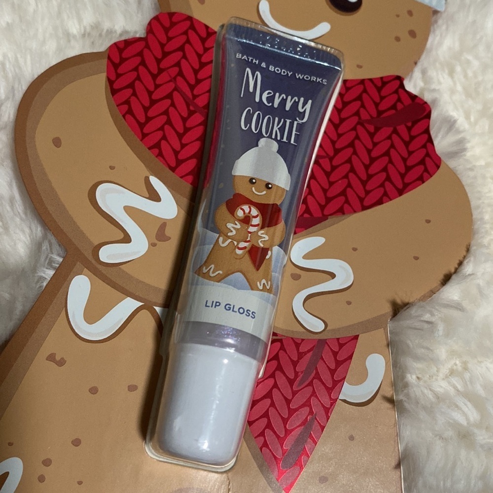 Bath & Body Works Merry Cookie 🍪 Lip Gloss. NWT - Picture 2 of 5